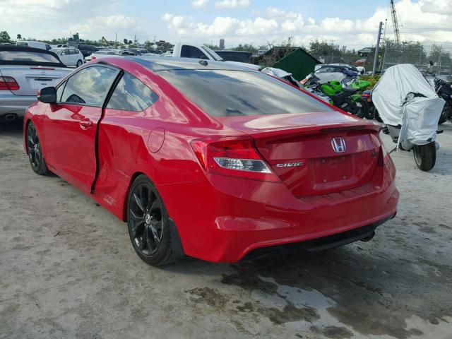 2HGFG4A59CH701743 - 2012 HONDA CIVIC SI RED photo 3