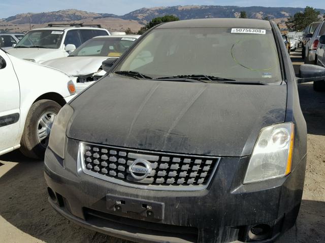 3N1AB61E57L622928 - 2007 NISSAN SENTRA 2.0 BLACK photo 9