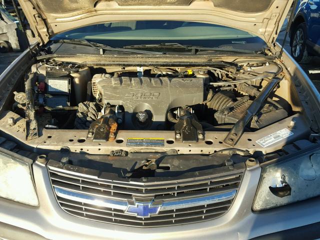 2G1WF55K139433989 - 2003 CHEVROLET IMPALA GOLD photo 7