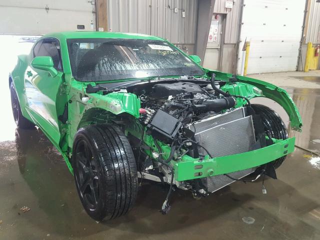 1G1FD1RS7H0201911 - 2017 CHEVROLET CAMARO LT GREEN photo 1