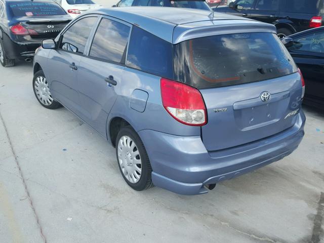 2T1KR32E63C112210 - 2003 TOYOTA COROLLA MA BLUE photo 3