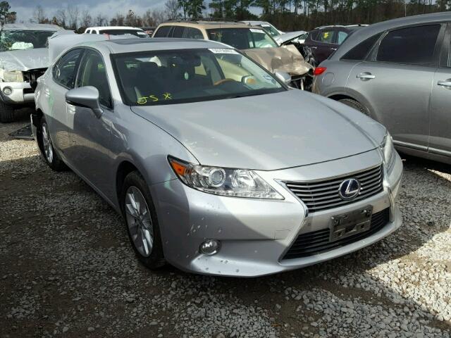 JTHBW1GG0D2004672 - 2013 LEXUS ES 300H SILVER photo 1