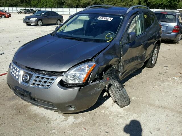 JN8AS58VX8W408286 - 2008 NISSAN ROGUE S GOLD photo 2