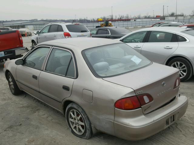 1NXBR12E3WZ033567 - 1998 TOYOTA COROLLA VE GRAY photo 3