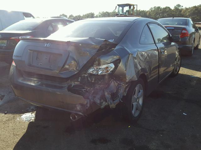 2HGFG12818H553845 - 2008 HONDA CIVIC EX ნაცრისფერი ფოტო 4