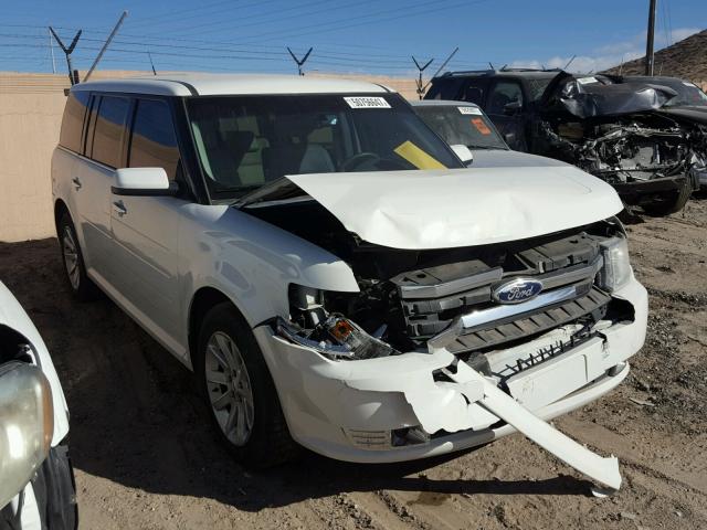 2FMGK5CC9BBD35590 - 2011 FORD FLEX SEL WHITE photo 1