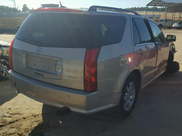 1GYEE637380175528 - 2008 CADILLAC SRX BEIGE photo 4