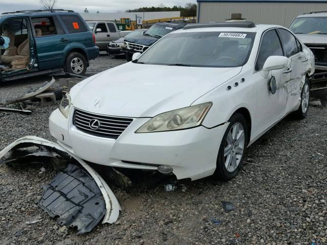 JTHBJ46G082168768 - 2008 LEXUS ES 350 WHITE photo 2