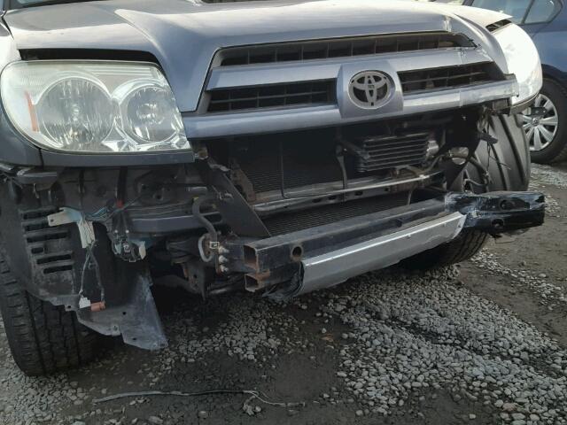 JTEBT14R040034441 - 2004 TOYOTA 4RUNNER SR GRAY photo 9