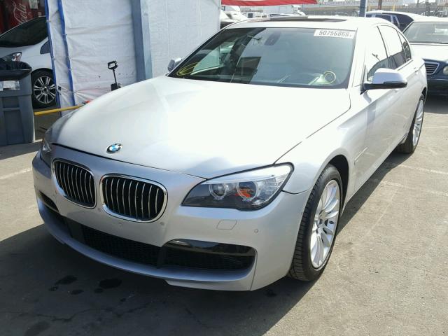 WBAYA6C5XFGK16624 - 2015 BMW 740 I SILVER photo 2