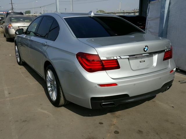 WBAYA6C5XFGK16624 - 2015 BMW 740 I SILVER photo 3