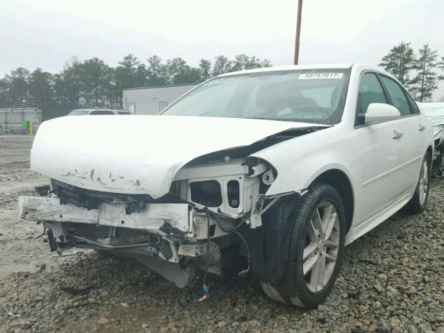 2G1WC5E36D1191024 - 2013 CHEVROLET IMPALA LTZ WHITE photo 2