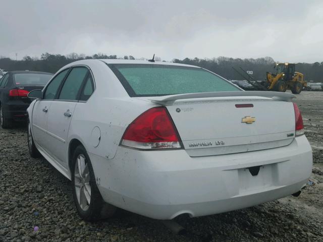 2G1WC5E36D1191024 - 2013 CHEVROLET IMPALA LTZ WHITE photo 3