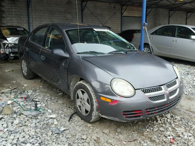 1B3ES26C73D179603 - 2003 DODGE NEON SE CHARCOAL photo 1