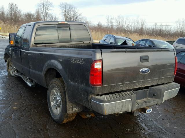 1FTSX21YX8EC65009 - 2008 FORD F250 SUPER GRAY photo 3