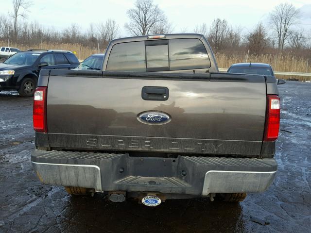 1FTSX21YX8EC65009 - 2008 FORD F250 SUPER GRAY photo 6