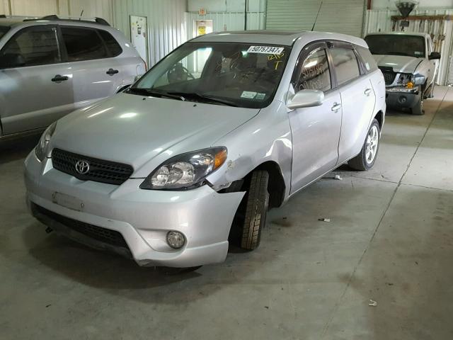 2T1KR32E07C669846 - 2007 TOYOTA COROLLA MA SILVER photo 2