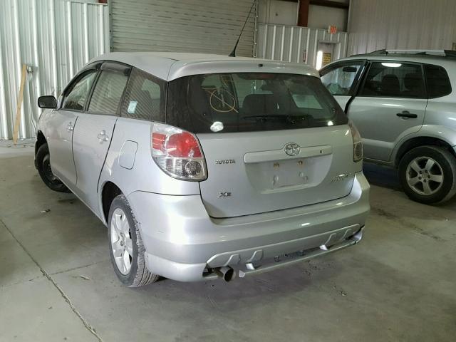 2T1KR32E07C669846 - 2007 TOYOTA COROLLA MA SILVER photo 3