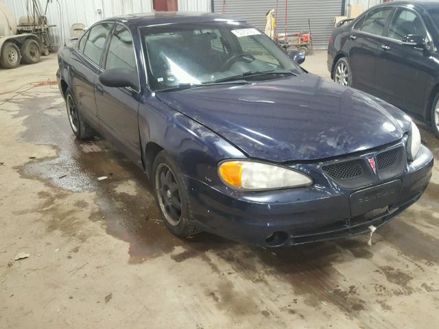 1G2NF52E14M571770 - 2004 PONTIAC GRAND AM S BLUE photo 1