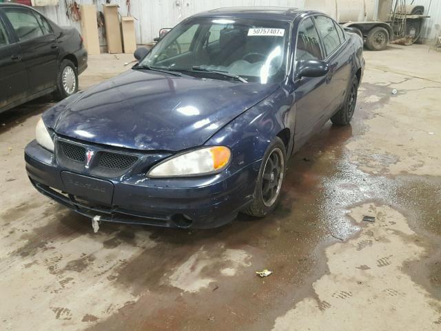 1G2NF52E14M571770 - 2004 PONTIAC GRAND AM S BLUE photo 2