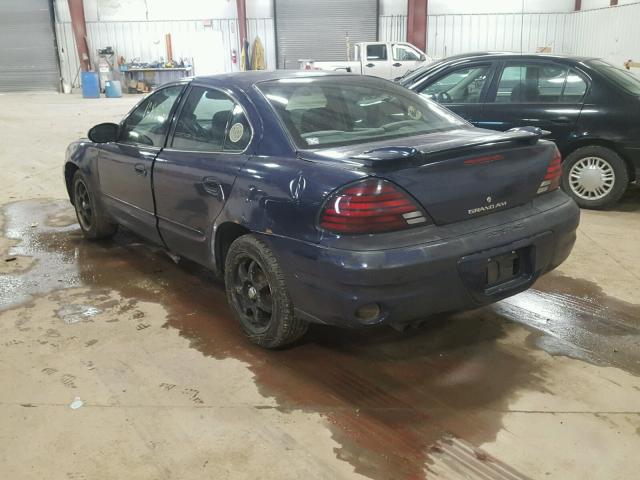 1G2NF52E14M571770 - 2004 PONTIAC GRAND AM S BLUE photo 3