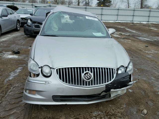 2G4WD582181125893 - 2008 BUICK LACROSSE C BLUE photo 9