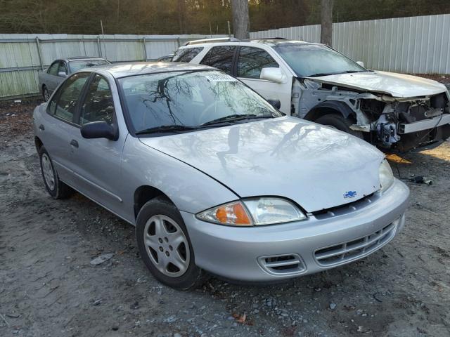 1G1JF524327406762 - 2002 CHEVROLET CAVALIER L SILVER photo 1