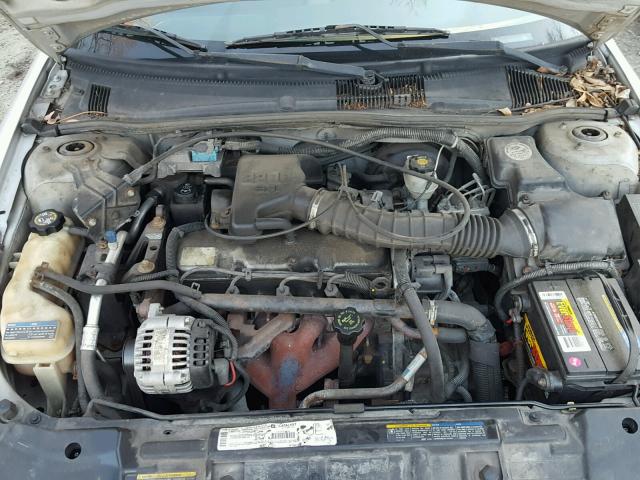 1G1JF524327406762 - 2002 CHEVROLET CAVALIER L SILVER photo 7