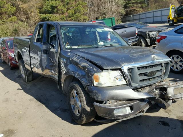 1FTRX12W14NA59903 - 2004 FORD F150 CHARCOAL photo 1