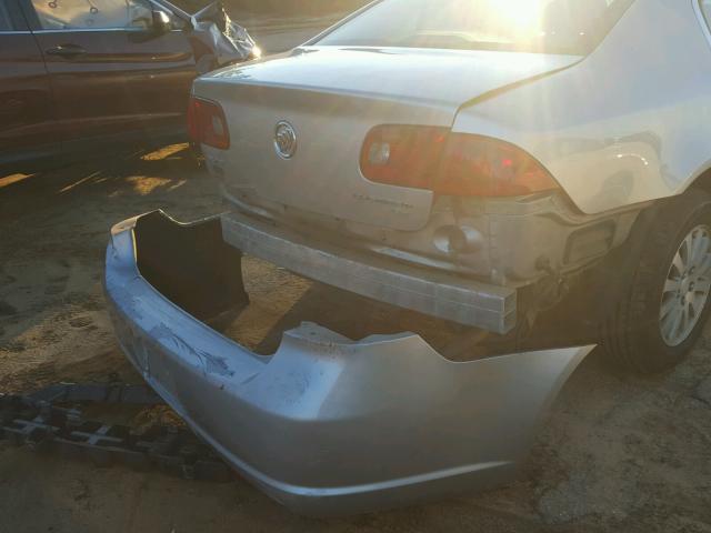 1G4HP57217U100299 - 2007 BUICK LUCERNE CX SILVER photo 9