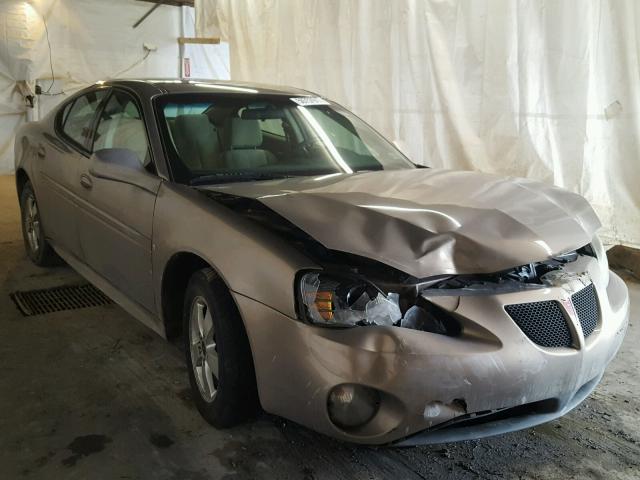 2G2WP552061223783 - 2006 PONTIAC GRAND PRIX ოქროსფერი ფოტო 1