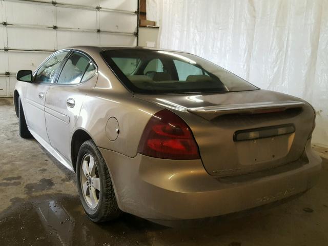 2G2WP552061223783 - 2006 PONTIAC GRAND PRIX ოქროსფერი ფოტო 3