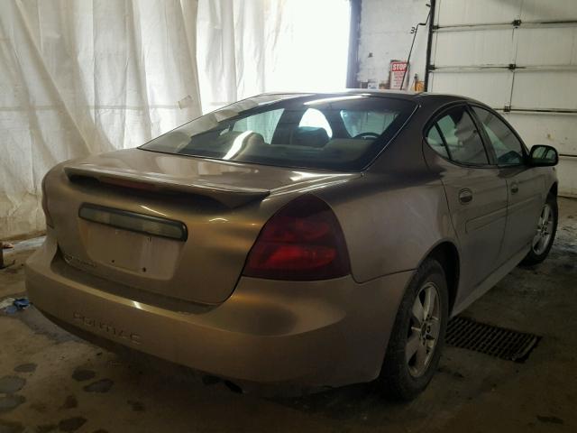 2G2WP552061223783 - 2006 PONTIAC GRAND PRIX ოქროსფერი ფოტო 4