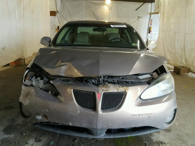 2G2WP552061223783 - 2006 PONTIAC GRAND PRIX GOLD photo 9