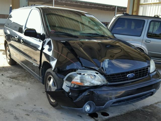 2FMZA57492BA94788 - 2002 FORD WINDSTAR S BLACK photo 1