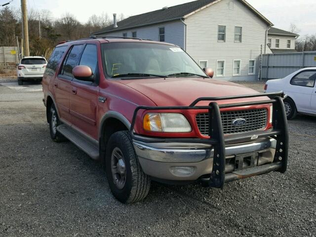 1FMPU18L5YLB37447 - 2000 FORD EXPEDITION RED photo 1