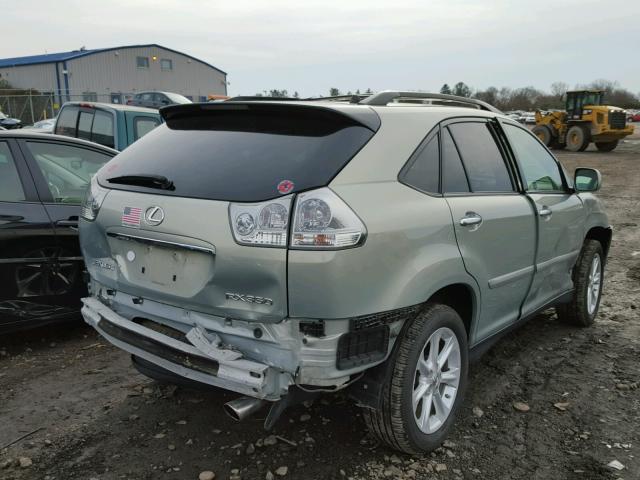 2T2HK31U39C126111 - 2009 LEXUS RX 350 GREEN photo 4