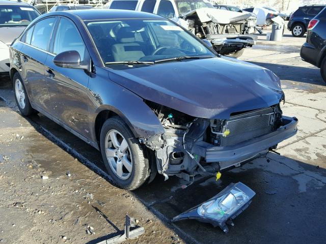 1G1PC5SB9E7206362 - 2014 CHEVROLET CRUZE LT GRAY photo 1