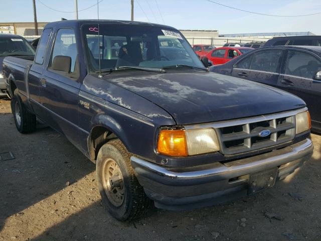 1FTCR14U4PPA80992 - 1993 FORD RANGER SUP BLUE photo 1