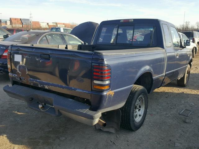 1FTCR14U4PPA80992 - 1993 FORD RANGER SUP BLUE photo 4