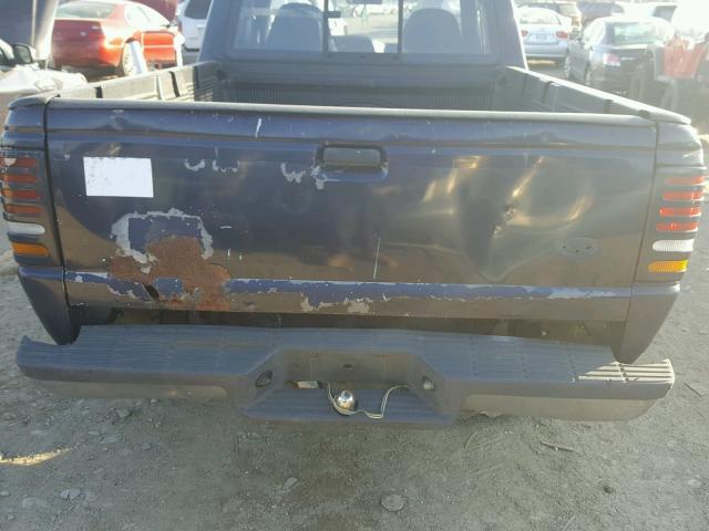 1FTCR14U4PPA80992 - 1993 FORD RANGER SUP BLUE photo 9