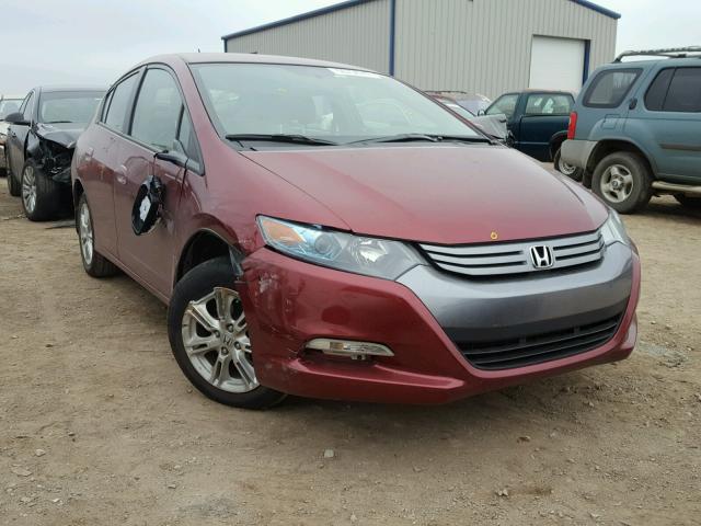 JHMZE2H7XAS029838 - 2010 HONDA INSIGHT EX RED photo 1