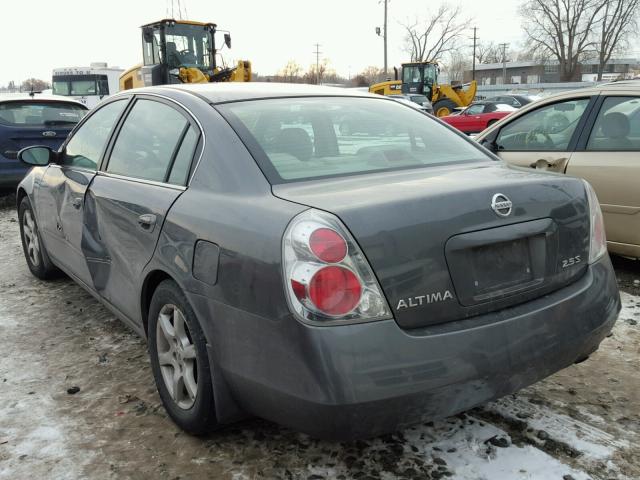 1N4AL11E05C107380 - 2005 NISSAN ALTIMA S GRAY photo 3