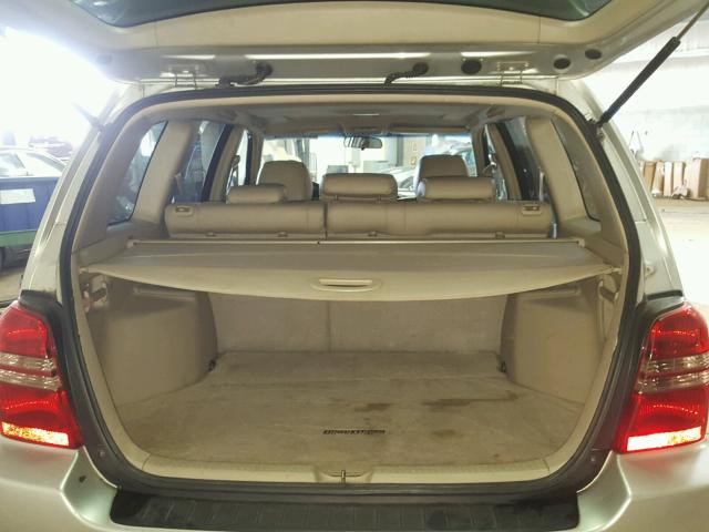 JTEGF21AX10019894 - 2001 TOYOTA HIGHLANDER SILVER photo 9