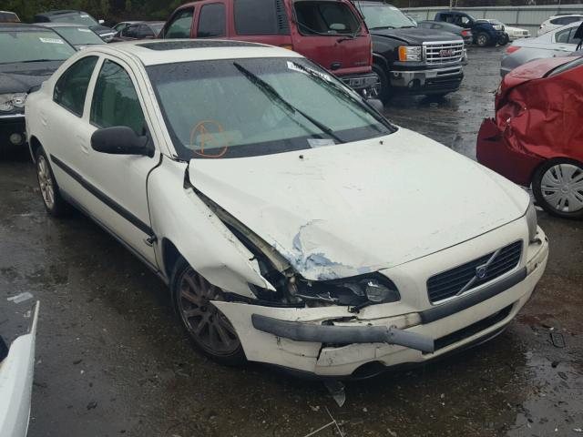 YV1RS61R622139052 - 2002 VOLVO S60 WHITE photo 1