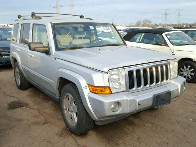 1J8HH58246C253434 - 2006 JEEP COMMANDER SILVER photo 1