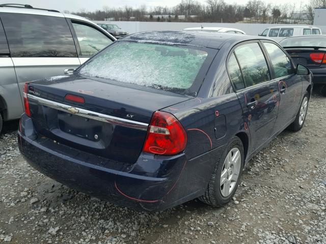 1G1ZT58F97F174993 - 2007 CHEVROLET MALIBU LT BLUE photo 4