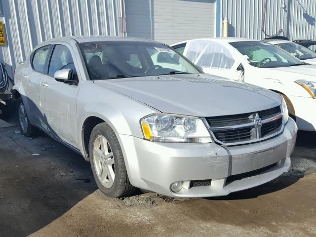 1B3CC5FB2AN216187 - 2010 DODGE AVENGER R/ SILVER photo 1