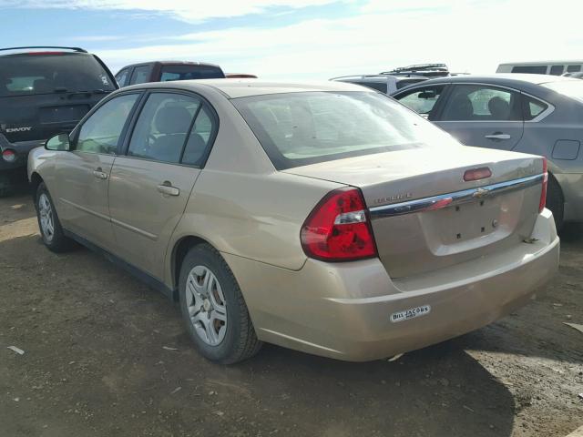 1G1ZS51F66F289319 - 2006 CHEVROLET MALIBU LS GOLD photo 3