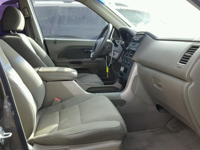 5FNYF28196B026701 - 2006 HONDA PILOT LX GREEN photo 5